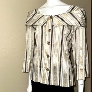 NWOT, CONEX dressy blouse, size 4XL Euro